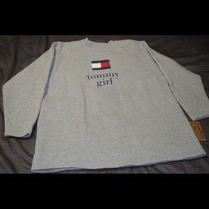 VTG Tommy Hilfiger Tommy Girl L Sweater Sweatshirt